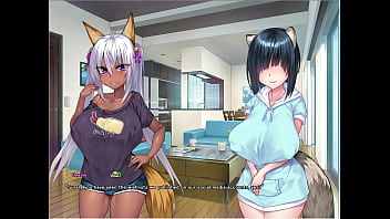 Preview 1 of One Ass Two Coke - The Kinky Kitsune - ep 9 skin tight fishnet