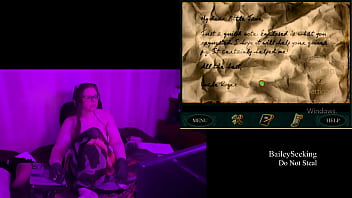 Preview 2 of Tiny Pov Deepthroat - Blackmoor Manor Play Through part 6