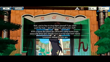 Preview 4 of Two Chut On One Body - Naruto Hentai - Naruto Trainer (Dinaki) [v0.17.2] Part 82 Outside Blowjob By LoveSkySan69