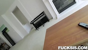 Preview 4 of Home Work Plambar Boy Pussy Lick - Stepsister Audrey Hempburne Cooch Commiserations