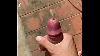 Preview 2 of Proces Make Film Sex - Punheta na rua