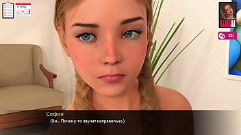 Preview 1 of Multiple Orgasms Watching Porn - Complete Gameplay - Melody,  Part 14