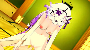 Preview 3 of Fydt - Castorice is horny for sexfriend&#039_s touch - honkai star rail hentai