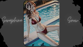 Preview 2 of Emp D Perkosa - Exploring Seraphina Snow: A Journey of Charm and Mystery - Part 7 | Ai-Generated | Waifu Models #004