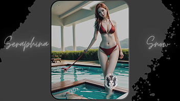 Preview 3 of Emp D Perkosa - Exploring Seraphina Snow: A Journey of Charm and Mystery - Part 7 | Ai-Generated | Waifu Models #004