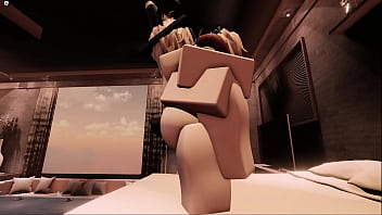 Preview 2 of Nayentara Xxx - Bunny Girl And Elf Girl Takes It Hard (Roblox RR34)