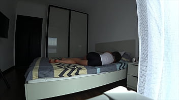Preview 2 of Masturbate Big Lips - Real Cheating. Wife Fucks Her Neighbor On A Family Bed. My Husband Is Not At Home
