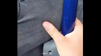 Preview 3 of Cum Inside Pussy James Deen - PAQUETEANDO EN EL Bondi (AUTOBUS)