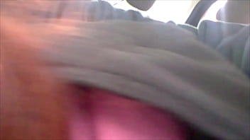 Preview 2 of Vintag Nurse - Hot young slut strips in the car to give blowjob and get a huge mouthful of cum