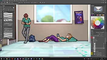 Preview 3 of Rensme - Picarto ~ DarkCookie - Summertime Saga [720p] (2023.05.24)