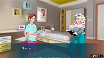 Preview 1 of 80years Porny Granny - SEXNOTE &bull_ EP. 49 &bull_ AMAZING FUCK WITH A BUSTY BLONDE