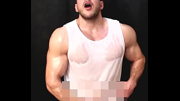 Preview 2 of Pretty Czech Xnxxx - Oiled muscle hero