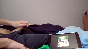Preview 4 of Sxye Vidoe Com - Masturbating to Naruto hentai