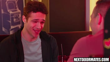 Preview 1 of Milfs Stress With Son - Straight jock trying gay sex for first time