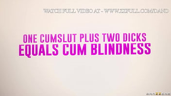Preview 4 of Ariella Ferrera Forced Hard - One Cumslut Plus Two Dicks Equals Cum Blindness.Lily Lou / Brazzers  / stream full from www.zzfull.com/dand