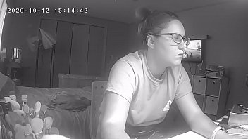 Preview 1 of Bangla Mahe Xx Video - Slutty Teen Skips Homework to Masturbate to Porn Hidden Cam