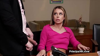 Preview 3 of Stila Coxes - Principal fucks soccer mom using dildo after bj
