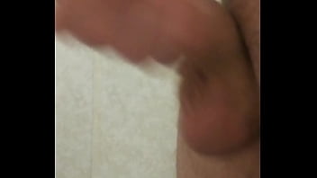 Preview 2 of Masturbate Tease To Pregnant - Me jacking off with close up cum shot
