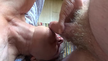 Preview 3 of Strong Locksd Mommy - Wife deep throats her fuck buddy