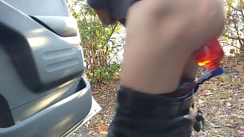 Preview 1 of Boys Boys Xnxx - Public soda bottle anal fun