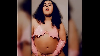 Preview 1 of Jynx Maze Brazzera Xxx - Trans Girl Masturbates And Has A Dry Orgasm: Preview