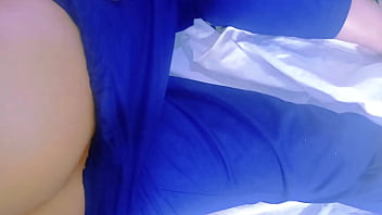 Preview 2 of Throth Pissing - fiest time collage teen age girlfriend hardcore fucking in my step sister room