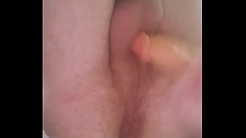 Preview 4 of Cashier Paid - Gay anal fun with a dildo