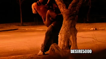 Preview 2 of Cum On Moms Belly - Desire5000 Fucking on a tree