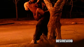 Preview 1 of Cum On Moms Belly - Desire5000 Fucking on a tree
