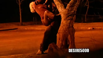 Preview 4 of Cum On Moms Belly - Desire5000 Fucking on a tree