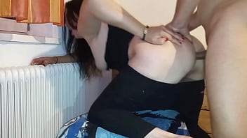 Preview 4 of Cousin Hidden Phone - &#039_&#039_It hurts&#039_&#039_ please cum in my ass !