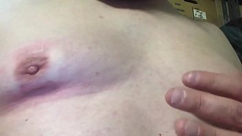 Preview 4 of Gelin Damat Siki - &ldquo_CAN YOUR NIPPLES TOUCH?&rdquo_ &ldquo_HOW FAR CAN THEY STRETCH?&rdquo_ Breasting the Pecs of my Cowboy&rsquo_s Most Dear Tender Udders