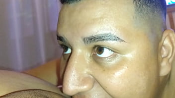 Preview 3 of Sunny Leone 2 Nd Oil - nice eye contact pussy eating to my wife before missionary fuck