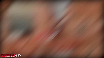 Preview 4 of Oiled Bj - BTS of the scene: (WET) Gang bang treatment for Candy bar waitress,  Pee Drinking,  ATM,  rough Anal.