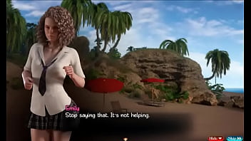 Preview 3 of Halph Me Mom - Treasure of Nadia Part 96 Sex on the Beach by LoveSkySan69