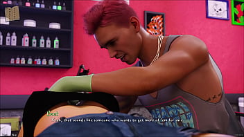 Preview 2 of With Skirt Emo - Being A Dik 219 (Dik Route)