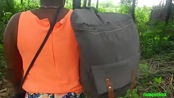 Preview 1 of Real Yuong Boy - Fucking my step brother&#039_s wife in the forest