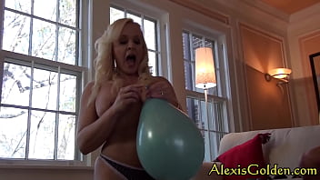 Preview 2 of Bipasha Basoo Indian Sex - Balloon Play Time with Alexis Golden and Ashlee Chambers