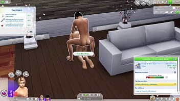 Preview 3 of Cake Live Xnxx - THE SIMS - YOUNG FUCKING IN THE KITCHEN