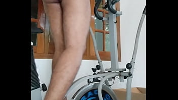 Preview 2 of Santey Loen - Naked indian boy workout at home alone