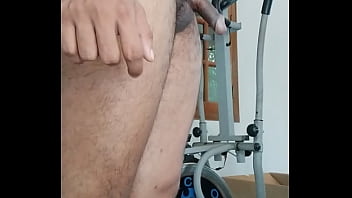 Preview 3 of Santey Loen - Naked indian boy workout at home alone