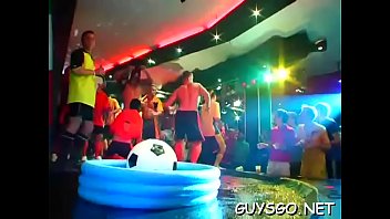 Preview 2 of Son Drugged - Sexy gay orgy with ripped studs