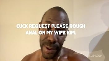 Preview 1 of Butterfly Spread - Cuck request: Please rough Anal for my wife Kim. English version