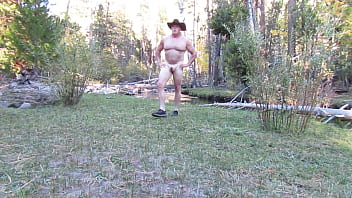 Preview 4 of Butt With Bella Bellz - Naked walk along the creek.