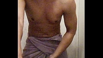 Preview 4 of Oldman Hardly Fucking - Jacob Long hitting the showers