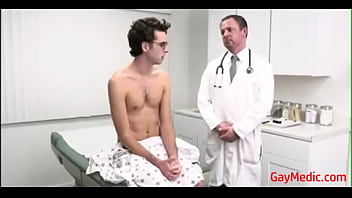 Preview 1 of Seachdiaora Baird - Nerdy Twink fucked by his Medical Doctor- GayMedic.com