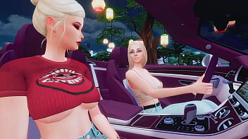Preview 1 of Nepali Repsex - perverted futanari mistress seduced her school friend on facefuck and anal sex sims me hentai sfm