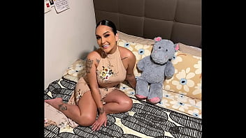 Preview 2 of Lesbian Fucks Stepdaughter - Peruana Daniela Darcourt Sexy Hot