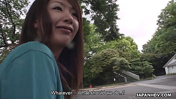 Preview 1 of Daddy And Son Hot Video Indian - Japanese babe,  Tomomi Matsuda got fingered,  uncensored