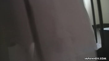 Preview 4 of Daddy And Son Hot Video Indian - Japanese babe,  Tomomi Matsuda got fingered,  uncensored